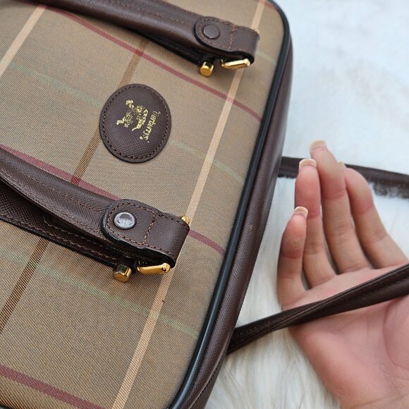 Burberry  NovaCheck Boston Bag - Picture 16 of 17